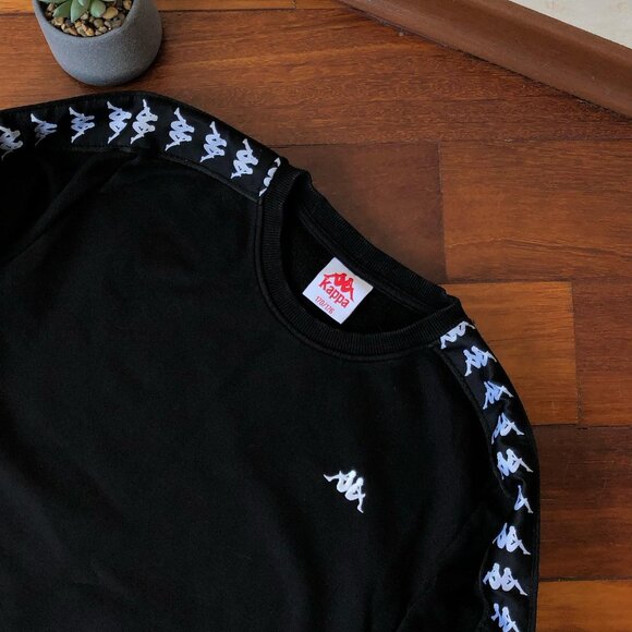 Kappa Sweatshirt Black - Picture 3 of 4